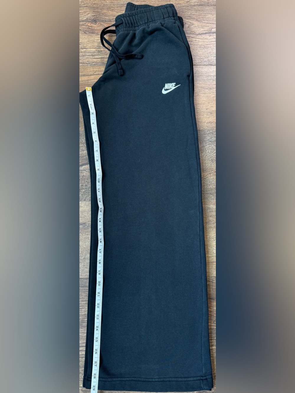 Nike Sportswear Phoenix Fleece Wide Leg Sweatpants Black Women’s Small - Picture 4 of 8